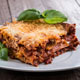 Homemade Baked Meat Lasagna  title=